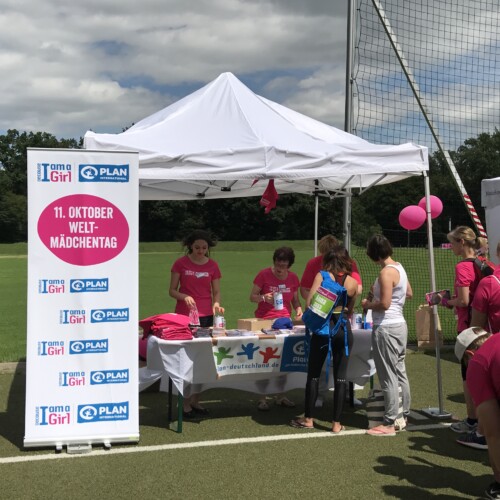 Unser Stand auf dem Women´s Run